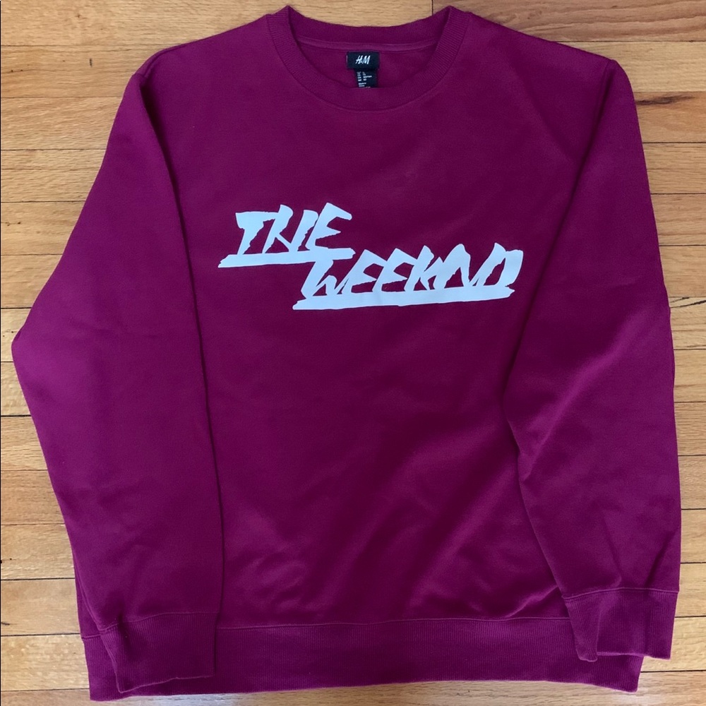 H&M x The Weeknd XO Crew Neck Sweatshirt XL